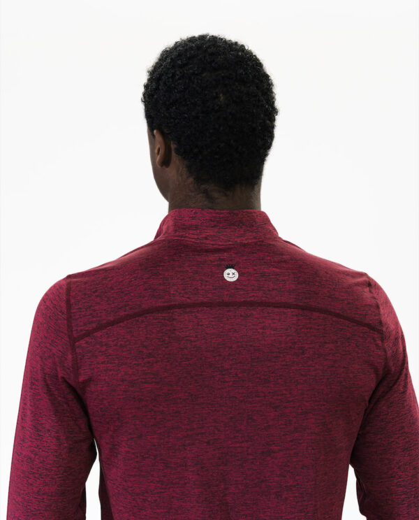 Long Sleeve 1/4 zip Performance Top - Image 4