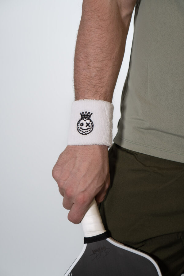 Good Dink brand sweatband wristband used for pickleball performance